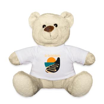 Mallorca Road Cycling Sa Calobra Sun Sea Switchbac - Teddy Bear - white - Front