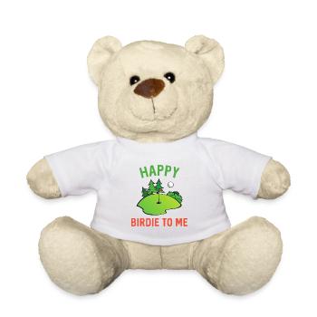 Bon Birdie to Me Golf Tee - Nounours - blanc - Devant