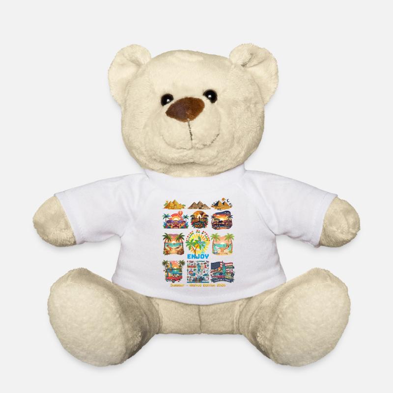 Vacances d’été – Édition limitée 2026 - Nounours - blanc