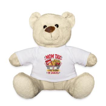 Impôt sur la mère, je prends le paiement en snacks. - Nounours - blanc - Devant