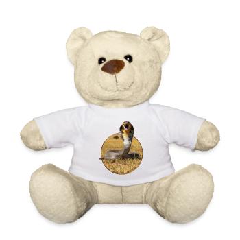 T-Shirt-Design „Kobra“ - Teddy - Weiß - Vorne