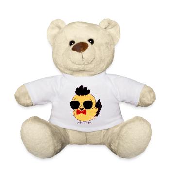Schicke Chick-Sonnenbrille - Teddy - Weiß - Vorne
