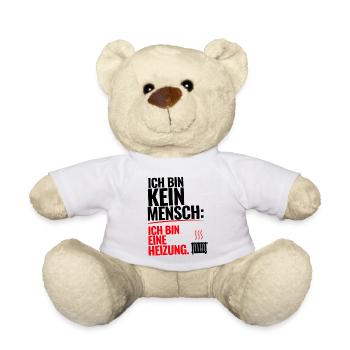 Menschliche Heizung - Teddy - Weiß - Vorne