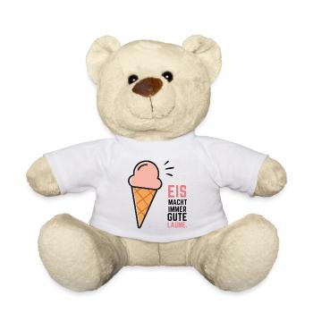 Eis Gute Laune - Teddy - Weiß - Vorne