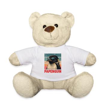 Papenguin Coole Papa-pinguin-retro-sonnenbrille - Teddy - Weiß - Vorne