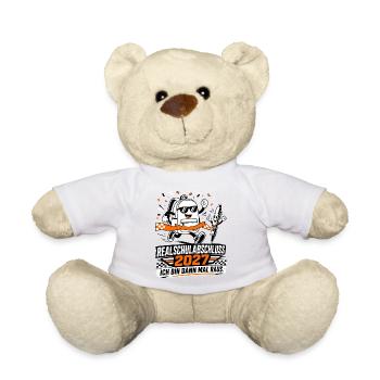 Realschulabschluss 2027, ich bin dann mal raus. - Teddy - Weiß - Vorne