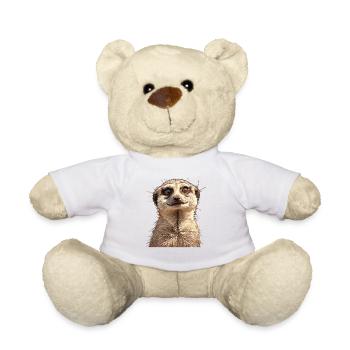Meerkat Erdmännchen - Teddy - Weiß - Vorne