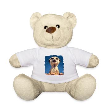 Meerkat Erdmännchen - Teddy - Weiß - Vorne