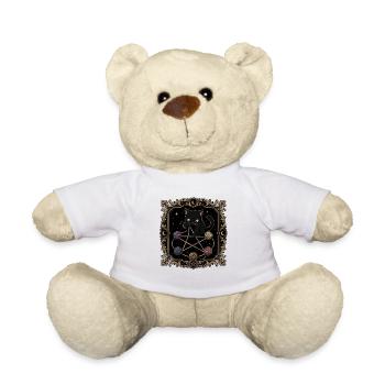 Sortilège Pentagramme du Chat Noir - Nounours - blanc - Devant