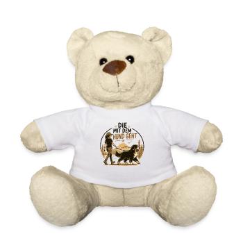 Berner Sennenhund Spruch Hundehalterin Humor - Teddy - Weiß - Vorne