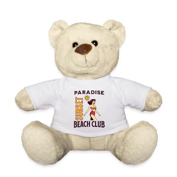 Paradise Beach Club Pinup - Teddy - Weiß - Vorne