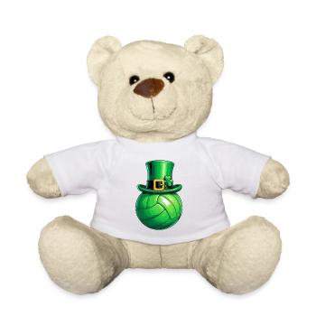 St Patricks Day Volleyball - Teddy - Weiß - Vorne