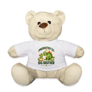 Promu au rang de dinosaure Big Brother | Mignonne Dino Sibli - Nounours - blanc - Devant