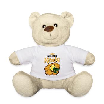 Schnitzel König der Knusperkruste - Teddy - Weiß - Vorne