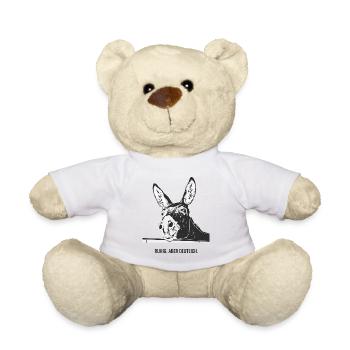 Ruhig. Aber deutlich. - Teddy - Weiß - Vorne