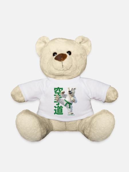 Karate Eisbär - Teddy - Weiß