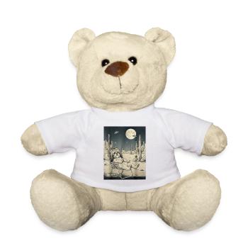 Chien du désert Maltipoo au clair de lune - Nounours - blanc - Devant