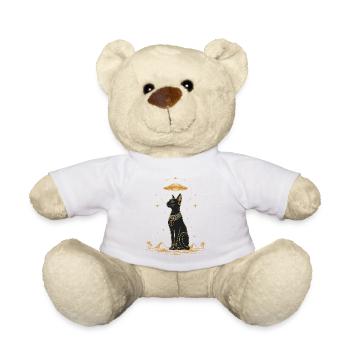 Ägyptische UFO-Katze - Teddy - Weiß - Vorne