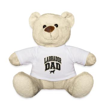 Cadeaux pour Labrador Retriever, Papa Labrador Amoureux des Chiens - Nounours - blanc - Devant