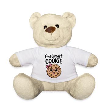 One Smart Cookie - Smart Cookie with Glasses - Teddy Bear - white - Front