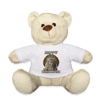 Pallas Chat Thanksgiving Manul Chat Herbes Drôles - Nounours - blanc - Devant