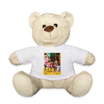 Ein surrealer Moment mit einer außerirdischen Pizz - Teddy - Weiß - Vorne