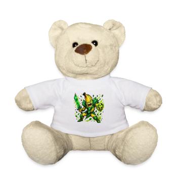 Bananen Kristallkrieger - Teddy - Weiß - Vorne