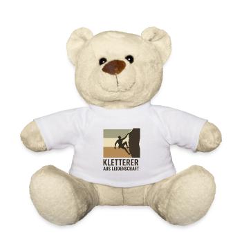 Kletterer Aus Leidenschaft - Teddy - Weiß - Vorne