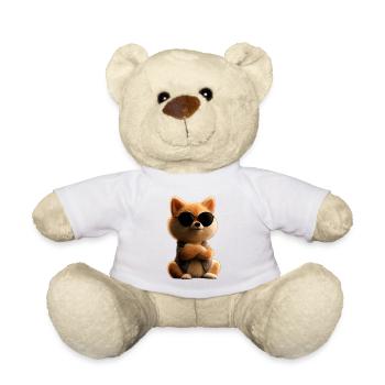 Shiba Inu Dog Japanese Dog Breed Japan Shibas - Teddy Bear - white - Front