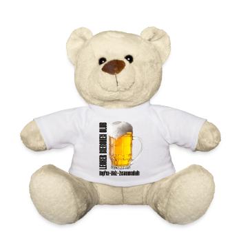 Lecker Bierchen Club Bier Bierglas  - Teddy - Weiß - Vorne