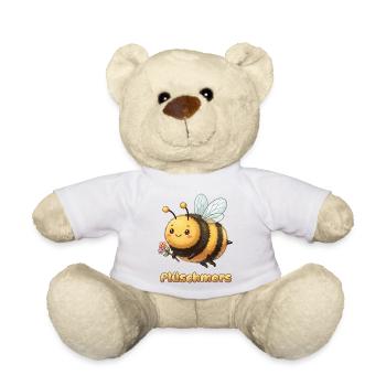 Plattdüütsch Edition: Plüschmors - Teddy - Weiß - Vorne