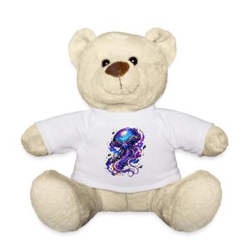 Galaxie des méduses galactiques - Nounours - blanc - Devant