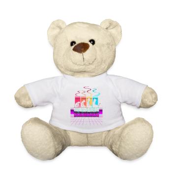 Programmers – Coding Developers & Computer Scientists - Teddy Bear - white - Front
