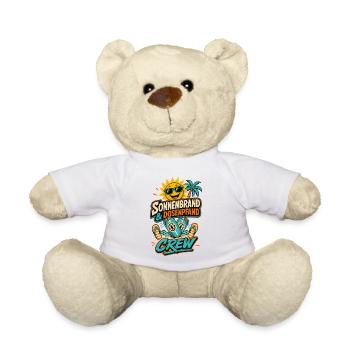 Sonnenbrand Dosenpfand Crew Shirt - Teddy - Weiß - Vorne