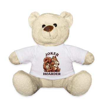Mahjong Joker Hoarder Eichhörnchen - Teddy - Weiß - Vorne