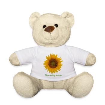 Tournesol d’été infini - Nounours - blanc - Devant