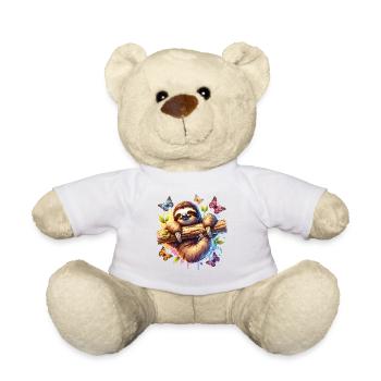 Faultier Sloth - Teddy - Weiß - Vorne