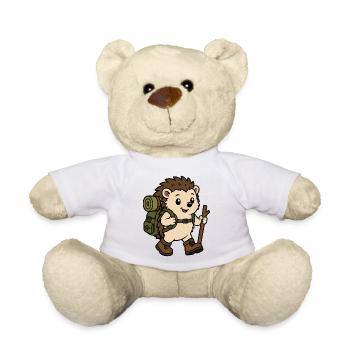 Wandering Squirrel Adventurer - Teddy Bear - white - Front
