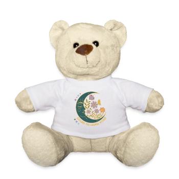 Spiritualität: Erkunde das Universum in der Meditation - Teddy - Weiß - Vorne
