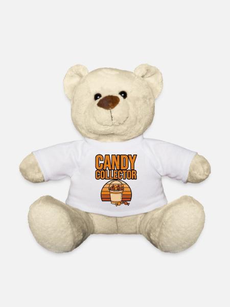 Bonbons d’Halloween – Collectionneur de bonbons - Nounours - blanc