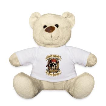 Papa Private Rhum Reserve Pirate Vintage - Nounours - blanc - Devant