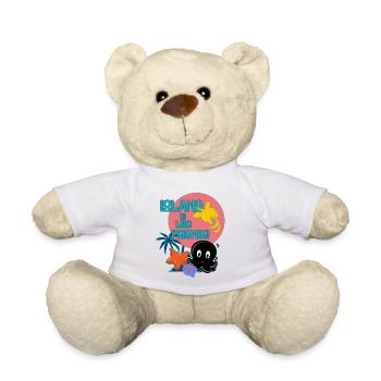 Insel mit Freunden  - Teddy - Weiß - Vorne