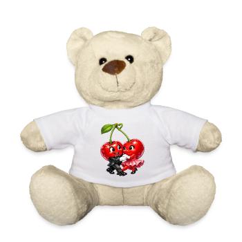 Kirschen Tanzen - Teddy - Weiß - Vorne