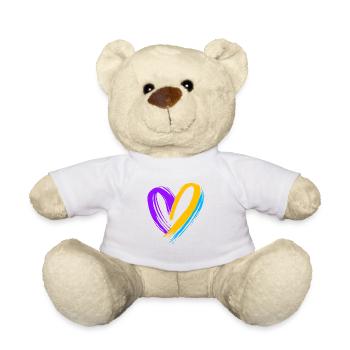Blasenkrebs Krebs Blase - Teddy - Weiß - Vorne