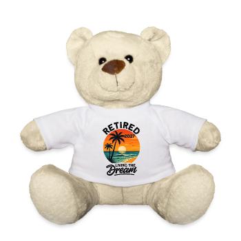 Retired 2027 Living The Dream - Teddy - Weiß - Vorne