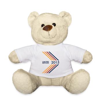 2015 Limited Edition Geburtstag Mädchen Jungen - Teddy - Weiß - Vorne