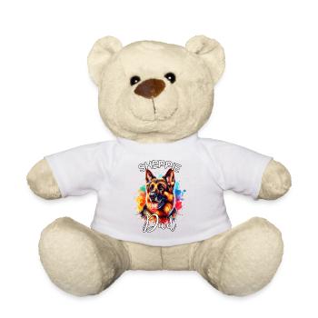 Deutscher Schäferhund Papa - Teddy - Weiß - Vorne