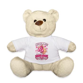 Aus dem Weg Ich bin ein Hobby Horse - Teddy - Weiß - Vorne