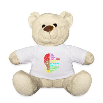 Sternzeichen Jungfrau - Teddy - Weiß - Vorne