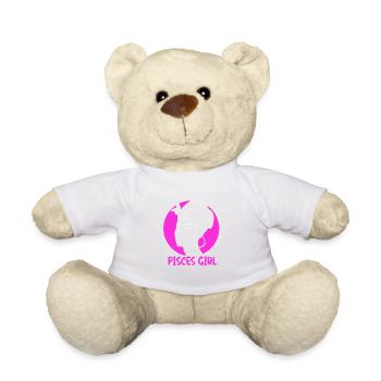 Sternzeichen Fische - Teddy - Weiß - Vorne